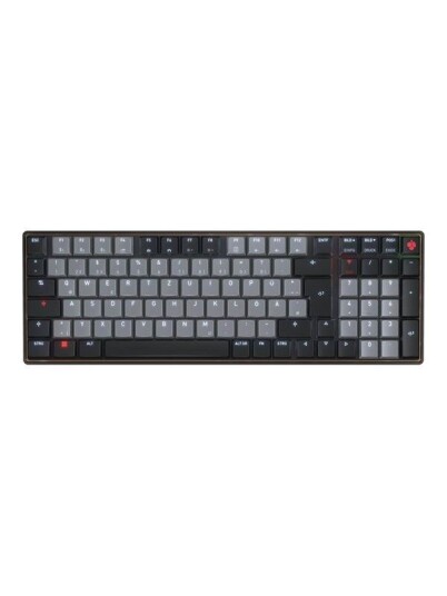 Cherry KW keyboard 96% compact QWERTZ Input Device Tastatur Svart
