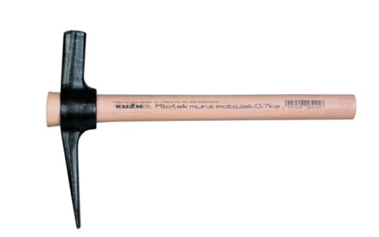Kuznia Sulkowice Masonry Hammer With Wooden Handle 700G 320Mm (Mlo Mur 0.7K)