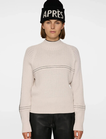 J. Lindeberg Nora Knitted Sweater - Cream - XS J. Lindeberg Nora Knitted Sweater - Cream - XS