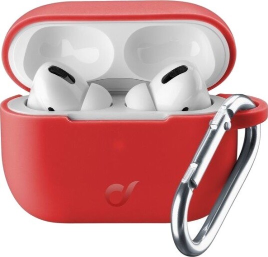 Cellularline Bounceairpodspror, Etui, Rød