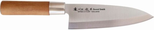 SATAKE Noushu Masamuke Saku Chrome Deba kokkekniv 16 cm