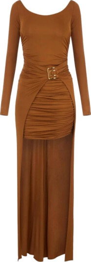 Elisabetta Franchi Dame Kjoler Brun L,