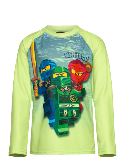 LEGO kidswear Lwagan 300 Swim T Shirt L/S Green 152 LEGO kidswear Lwagan 300 Swim T Shirt L/S Green 152