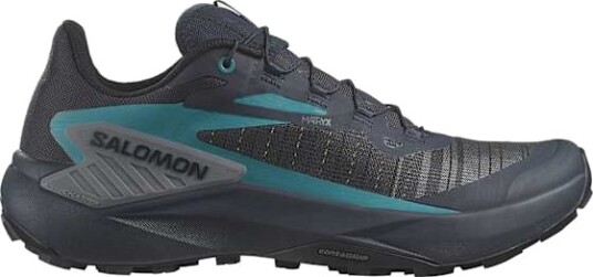Salomon Men's Genesis Carbon/Tahitian Tide/Quiet Shade 44, Carbon / Tahitian Tide / Quiet Shade