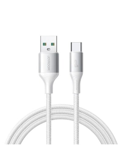 Joyroom S A28 Flash USB A to USB C 3A 1m White S A28_ACW1