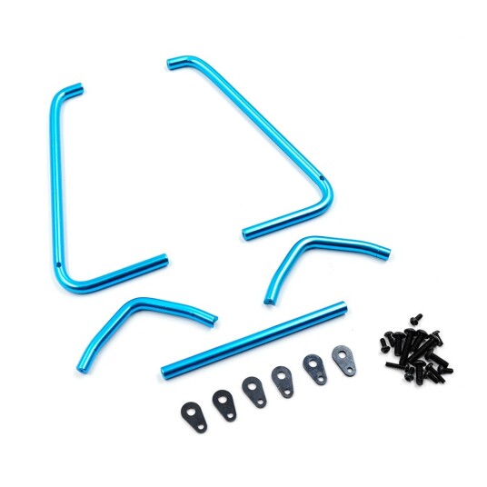 Yeah Racing TABB-015BU Alu Side Bumper For Tamiya BBX BB-01