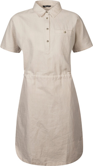 Halti Women"s Notsgi Short Sleeve Dress Fossil Beige 36