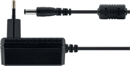 DELTACO Strømadapter 100-240V AC 50-60Hz til 5V DC 3A 1.5m Svart PS05-30B