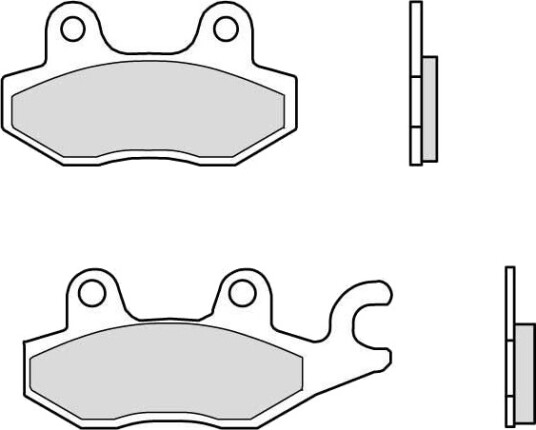 Bremseklosser sett BREMBO 07YA22SP