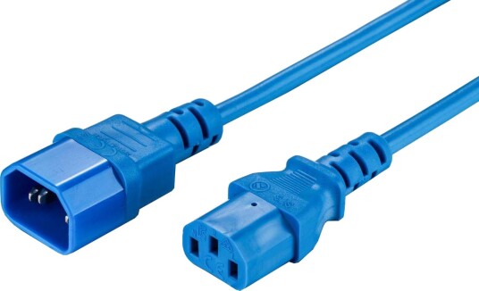LinkIT Power cable C13/C14 blue 0,7m