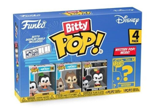 Funko! - DISNEY BITTY POP! DISNEY 4-PACK SERIES 4 - Figur