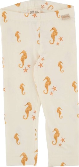 Petit Piao Legging Printed Seahorse (74 / 9 mnd)