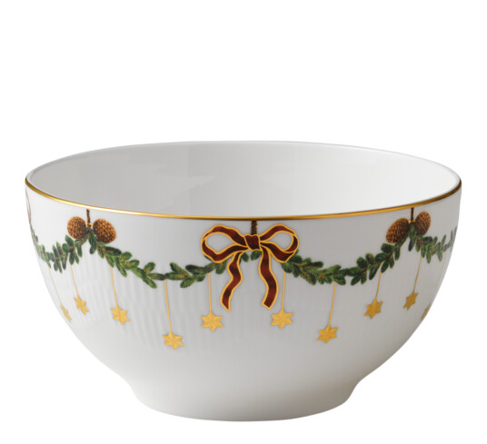 Royal Copenhagen Star Fluted Christmas serveringsskål 180 cl