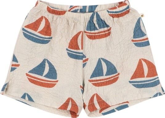 Konges Sløjd Shorts   Elliot   Herregud   Konges Sløjd   5 6 år 110 116   Shorts Beige Blå Rød