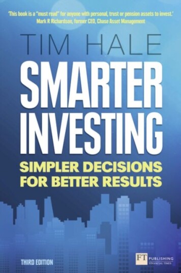 Smarter Investing Av Tim Hale
