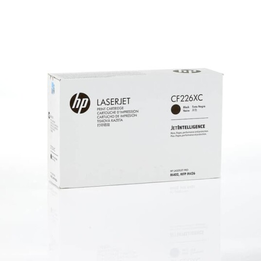 HP Toner CF226XC 26X Svart Contract