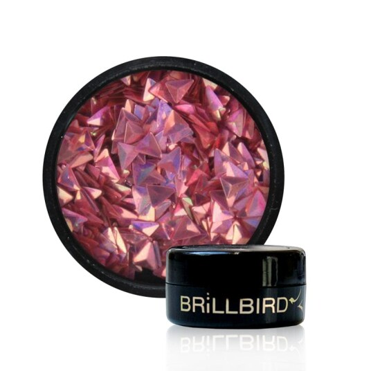 Brillbird Norge 3D Triangel Russian gold Rosegull
