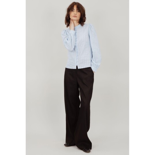Isa Pants Black S Linen pants
