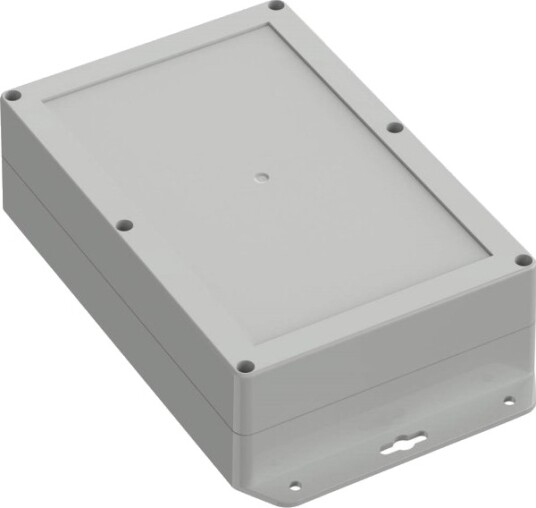 Tru Components TC 13865336 243,5 × 141,5 × 60,1 mm Polykarbonat Lysegrå