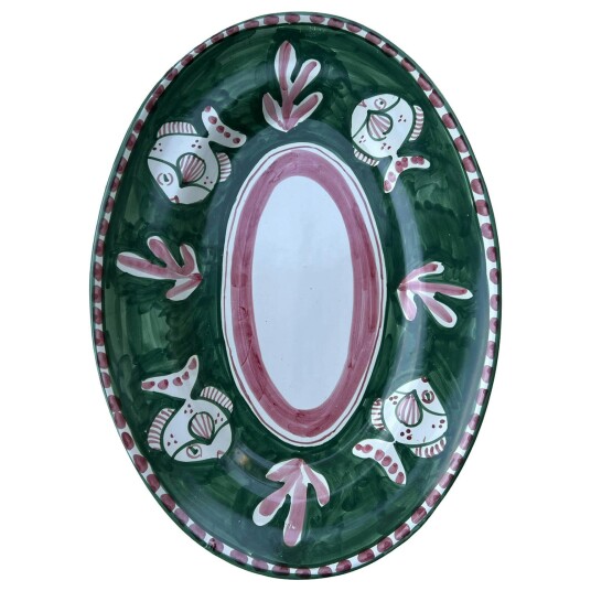 Piccola Home Amalfi Serveringsfat 37 cm Grønn