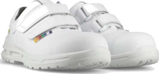 Elten Brayden XXTM White Strap Low Safety Shoes S3 SRC White 1 Par SKI-720531-Hvit Hvit 37