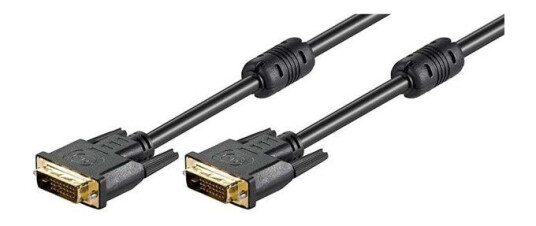 Pro DVI-D DL Kabel 3m Svart - Høy Kvalitet for Full HD