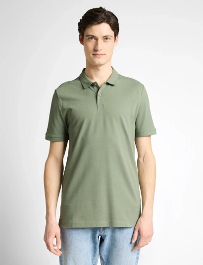 Tom Tailor Basic Polo   Green   M