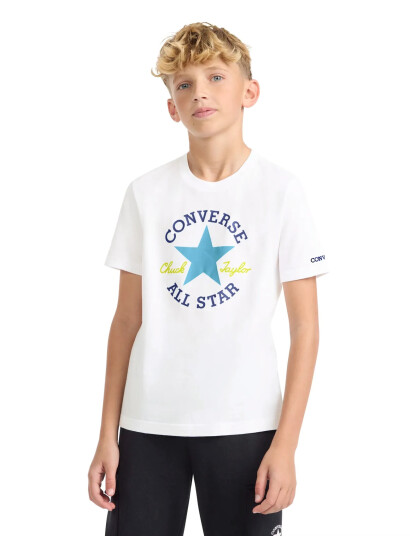 Converse S/S Tee White 158/170