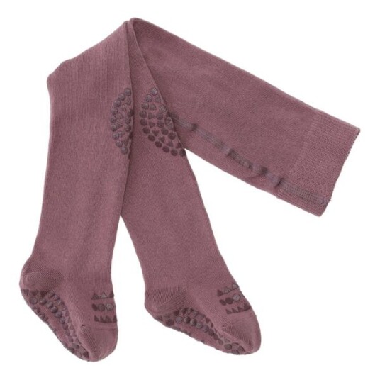 Gobabygo Misty Plum Crawling Strømpebukser Organic Bomull 6 12 mdr Gobabygo Misty Plum Crawling Strømpebukser Organic Bomull 6 12 mdr