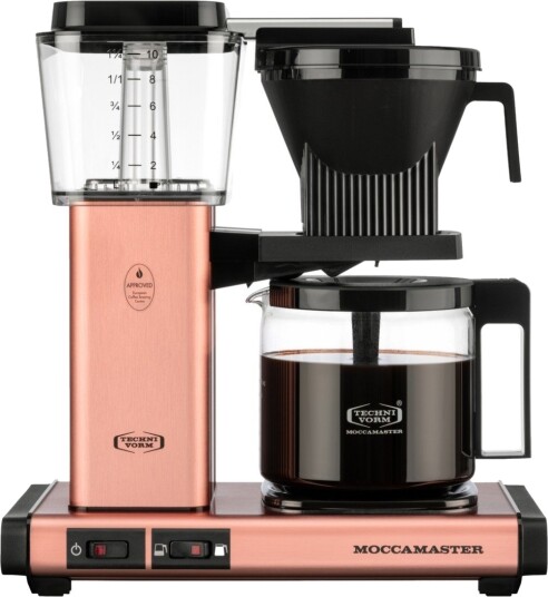 Moccamaster Select kaffetrakter roségull