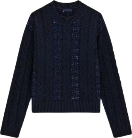 Guess Dame Strikkevarer Blå XS,