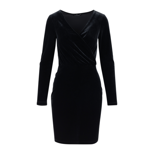 Bimbette Dress Black L Short velvet dress Bimbette Dress Black L Short velvet dress