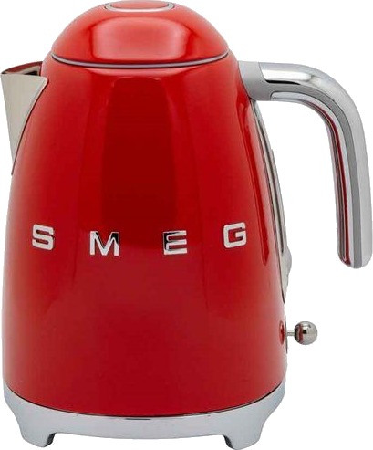 Smeg 50's Style Vannkoker 1,7 L 2400 W Rød