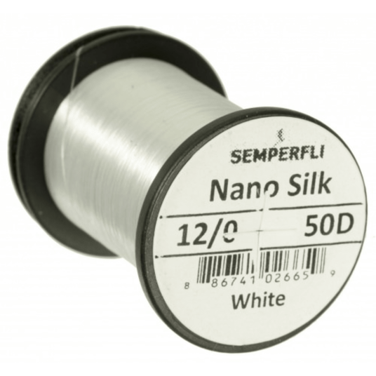 Semperfli Nanosilk 50D 12/0 White