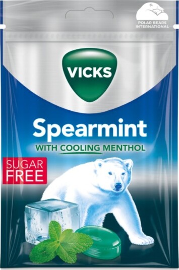 Vicks Spearmint Sugar Free 72g