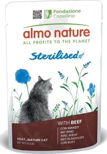 Almo Nature Functional Sterilised Okse 24 X 70 G