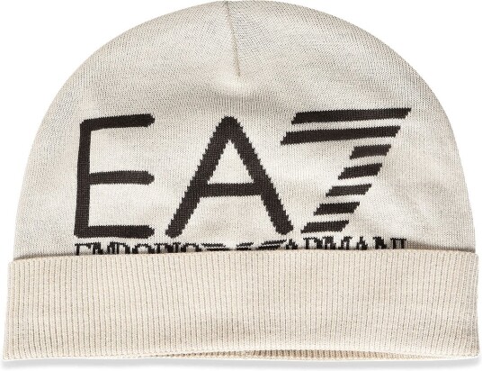 EA7 Beanie Hat ALMOND MILK M