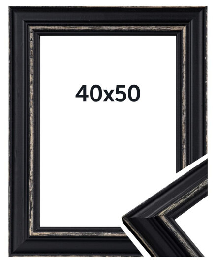 DÖRR Boho Bilderamme i tre 40x50cm Sort DÖRR Boho Bilderamme i tre 40x50cm Sort
