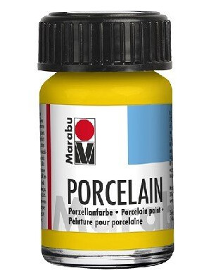 Porcelain & Glass Glossy 15Ml Sunshine Yellow