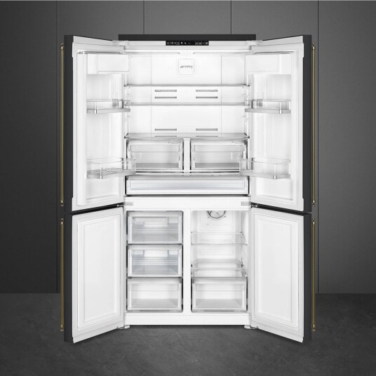 Smeg FQ60CAO6 French Door Kombiskap Antrasitt med Berøringskontroll Smeg FQ60CAO6 French Door Kombiskap Antrasitt med Berøringskontroll