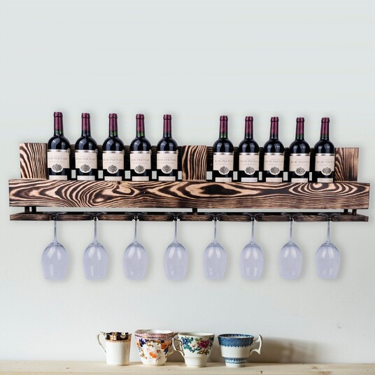 Vinikea Vinobarto Odin Brent tre For vin og glass stor modell Vinikea Vinobarto Odin Brent tre For vin og glass stor modell