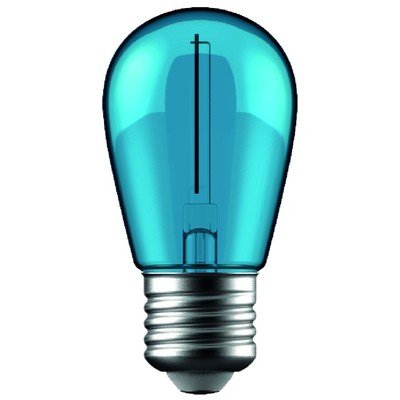 1W Farget LED kronepære - Blå, Karbon filamenter, E27 - Dimbar : Ikke dimbar, Kulør : Blå 1W Farget LED kronepære - Blå, Karbon filamenter, E27 - Dimbar : Ikke dimbar, Kulør : Blå