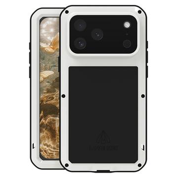 Love Mei iPhone 17 Pro Max Powerful Hybrid deksel Hvit Love Mei iPhone 17 Pro Max Powerful Hybrid deksel Hvit
