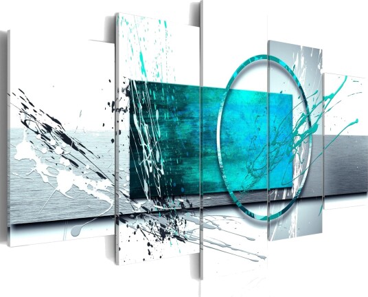 Bilde Turquoise Expression 100x50 Artgeist sp. z o. o.