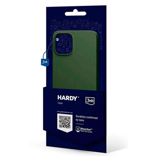 3mk Hardy Silikon Mag deksel iPhone 15 Alpine Green