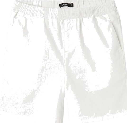 LMTD Shorts NlnHill Noos White Alyssum LMTD 8 år 128 Shorts Hvit