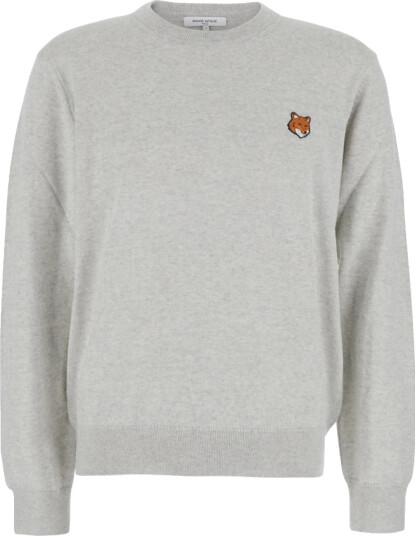 Maison Kitsuné Herre Strikkevarer Grå M, Maison Kitsuné Herre Strikkevarer Grå M,
