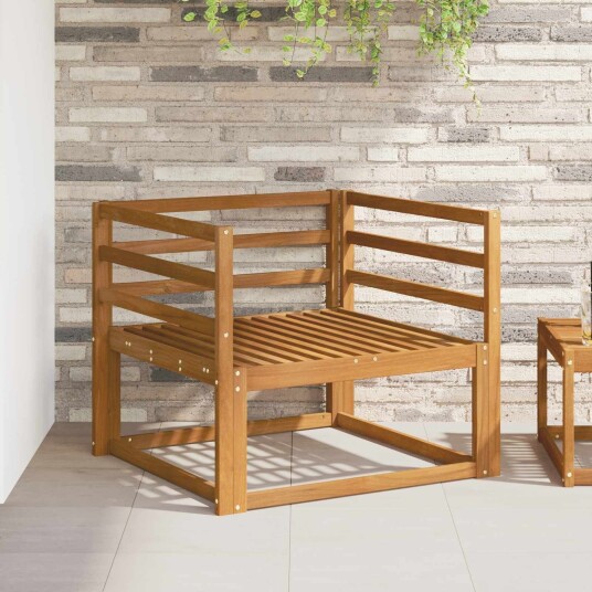 vidaXL Ute Midt Sofa Naturlig