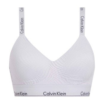 Calvin Klein BH Modern Lace Lightly Lined Bralette Lyslilla polyamid Large Dame