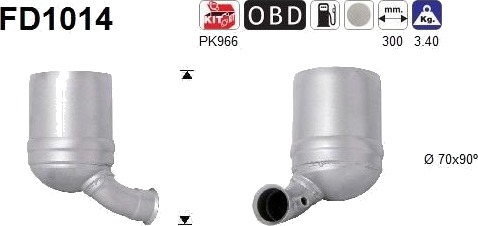 AS FD1014 Partikkelfilter AS FD1014 Partikkelfilter